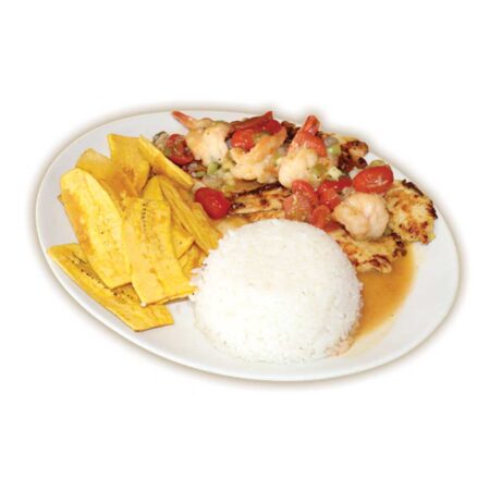 K’s Special Chicken & Shrimp w/Garlic Sauce